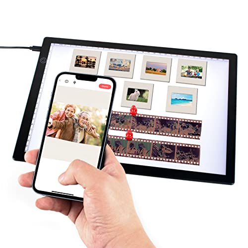 Slide Viewer Light Pad Per Diapositive Foto E Film Scansione Negativa
