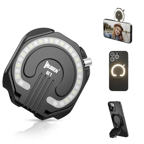Wuben E1 Torcia Led Ricaricabile Mini Torce, 300 Lumen Selfie Luce Tascabile Telefono Luce, Luce Da Campeggio Magnetica Portatile Per Lavoro Notturno
