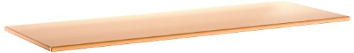 Bolis Italia Ba1B060Hi2T1 Mensola Di Vetro 60 X 15 X 0,6 Cm, Arancione