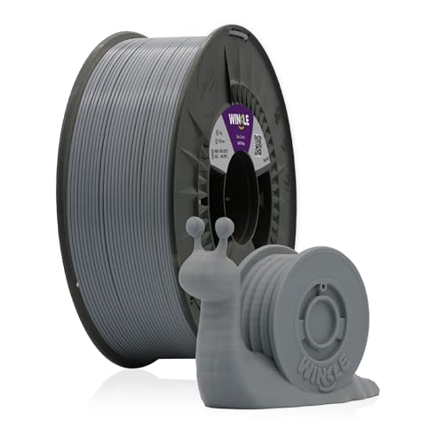 Winkle Pla Filament | Pla 1.75 Mm | Printing Filament | 3D Printer | 3D Filament | Ash Grey | 1000 G Spool