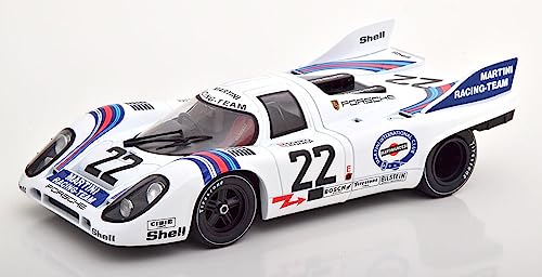 Kk Scale Kkdc181262 - Porsc. 917K Martini #22 Winner 24H Le Mans 1971 Marko Lennep - Scala 1/18 - Modello Da Collezione
