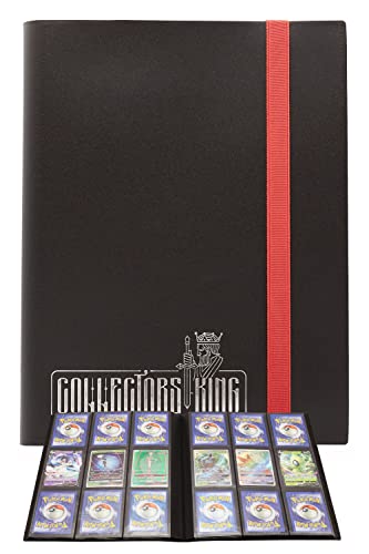 Collectors King Raccoglitore Carte Pokemon - Album Compatibile Per 360 Card Di One Piece Gx Ex Trainer Go, Yugioh, Mtg Magic - 9 Tasche X Pagina Da 9.