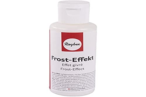 Rayher Hobby 38100102 Frost Effetto Vernice Spray 50 Ml Bianco