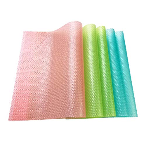 Polly Online Frigorifero Liners Lavabile Frigorifero Mats Silicone Cucina Frigorifero Pad Tovagliette 5Pcs / Set