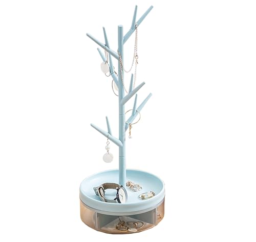 Udalen Gioielli Branch Collana Espositore Per Gioielli, Basamento Del Supporto Braccialetto Dell'Orecchino Dell'Albero Del Metallo Gioielli Bagagli (B