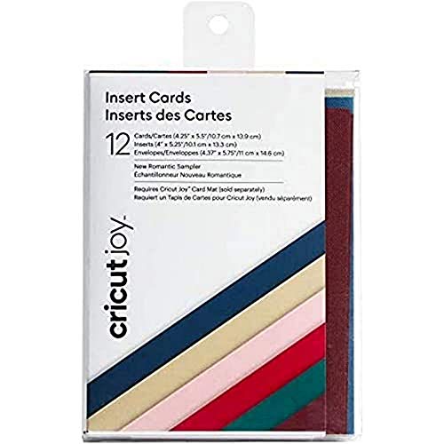 Cricut Insert Cards, New Romantic Sampler, Cartoncino, For Joy