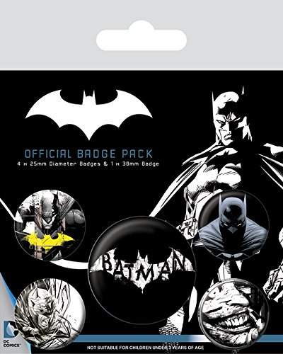 Pyramid International Batman Dark Badge, Multicolore, 10 X 12.5 X 1.3 Cm