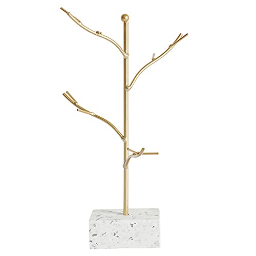 Yumul Gioielli Porta Gioielli In Oro Stand, Espositori Per Gioielli, Porta Gioielli Espositore Metallo, Porta Gioielli In Marmo, Per Riporre Bracciali