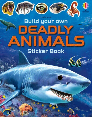 Build Your Own Deadly Animals (Build Your Own Sticker Book) by Simon Tudhope