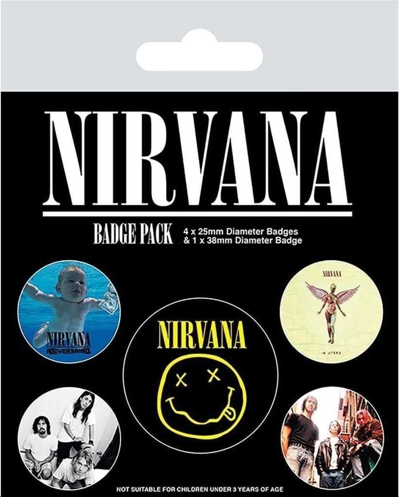 Merchandising Nirvana: Pyramid - Iconic (Pin Badge Pack)