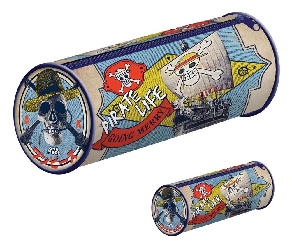 One Piece Live Action (Going Merry) Barrel Pencil Case -