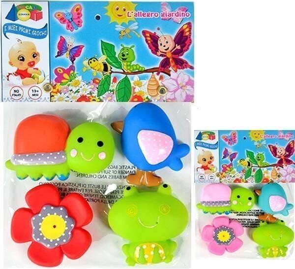Ginmar: Spazio Bimbo - (180B) - Busta Allegro Giardino Fiore Spruzza Acq. -