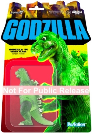 Toho: Super7 - Reaction Figures Wave 07 - Godzilla (Semi-Clear Green Version) -
