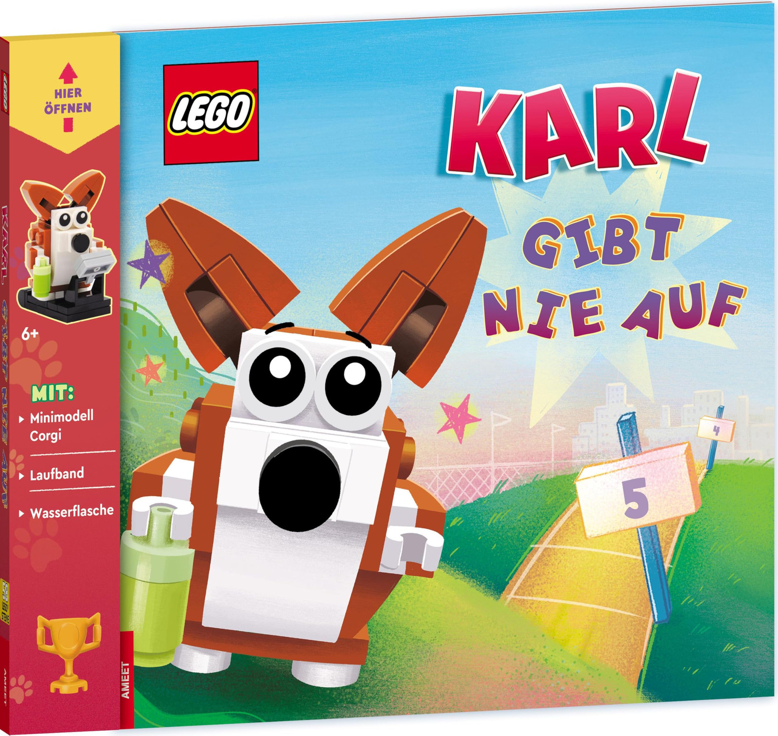 LEGO® - Karl gibt nie auf: mit Spielset "Corgi und Laufband" (Tascabile)