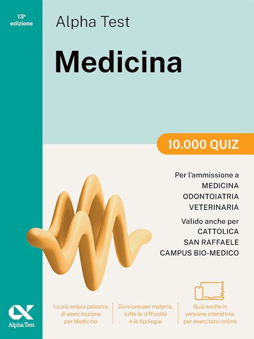 ALPHA TEST MEDICINA - 10.000 QUIZ  - BERTOCCHI STEFANO, VOTTARI GIUSEPPE - ALPHA