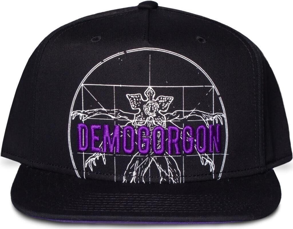 Stranger Things: Anatomy Demogorgon - Black (Snapback Cap / Cappellino) -