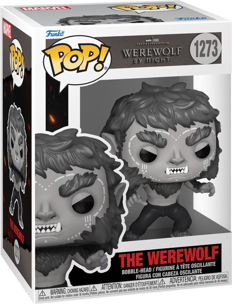 Marvel: Funko Pop! - Werewolf By Night - The Werewolf (Vinyl Figure 1273) -