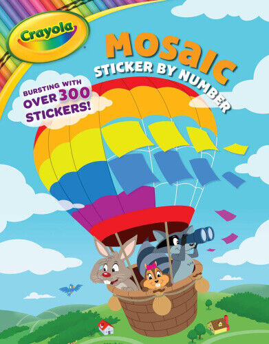 Crayola Mosaic Sticker by Number (Crayola/Buzzpop) by Buzzpop