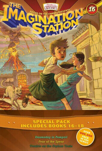 Imagination Station Books 3-Pack: Doomsday in Pompeii / In Fear of the Spear /