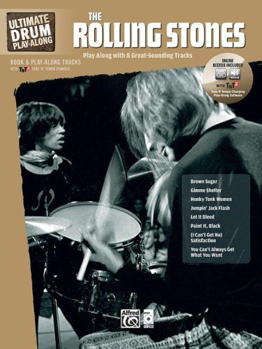 Ultimate Drum Play-Along Rolling Stones: Play Along with 8 Great-Sounding
