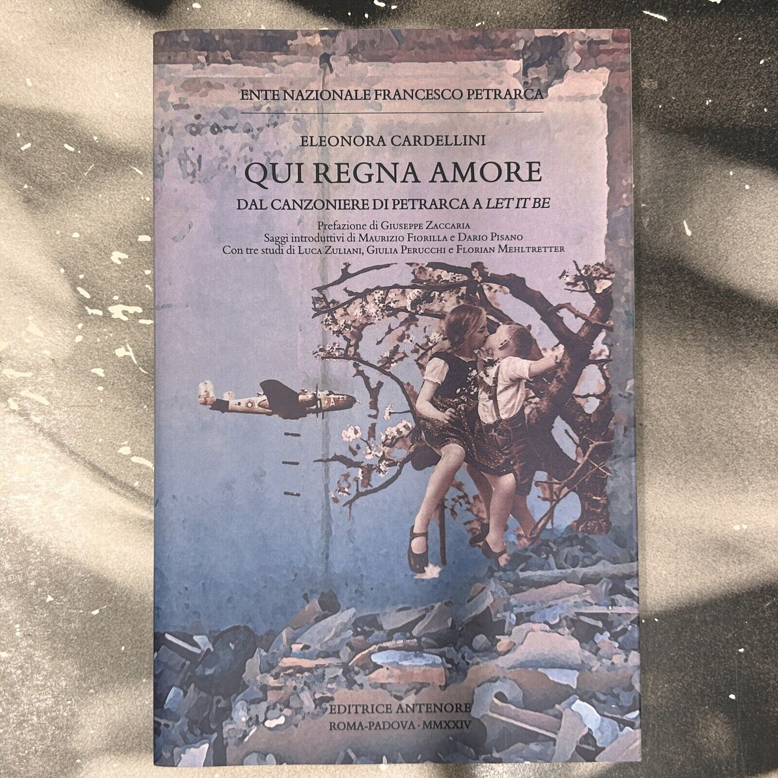 QUI REGNA AMORE - ELEONORA CARDELLINI 2024 ANTENORE  LIBRO + MUSICA con QR CODE
