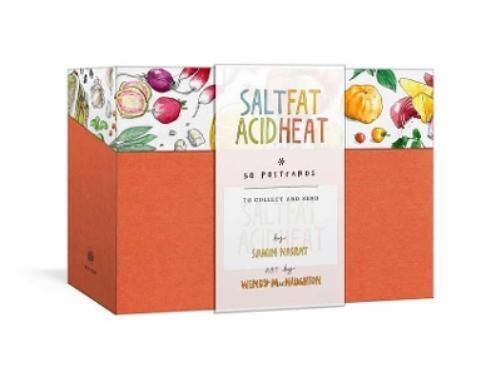 Samin Nosrat Wendy MacNaughton Salt, Fat, Acid, Heat Postcards (Cards)