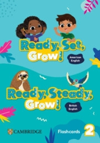 Ready, Set, Grow! Level 2 Flashcards American English (Ready Set Grow)