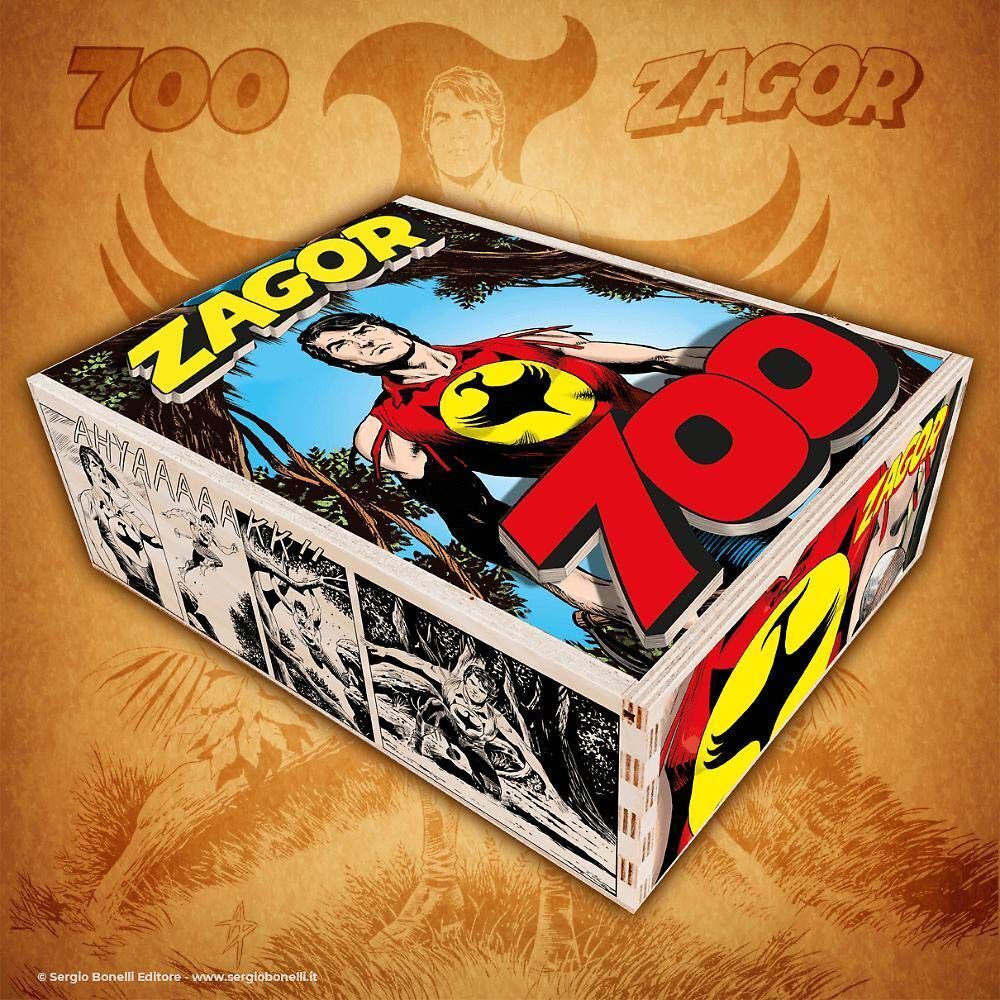 Libri Zagor. Box Zagor 700