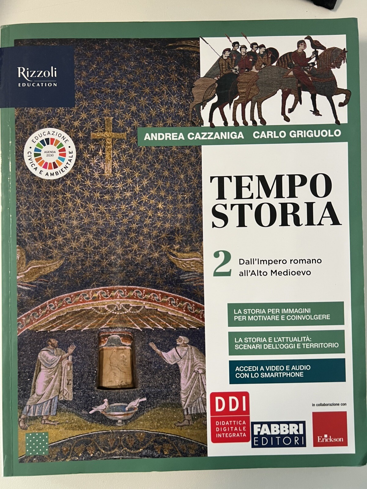 Tempo storia 2 - dall’Impero romano all’alto Medioevo 9788891549099