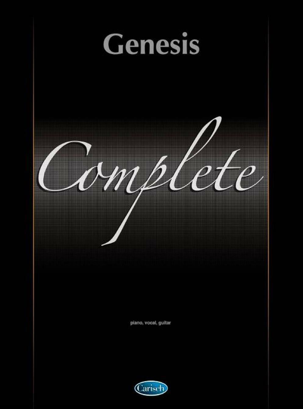 GENESIS Complete -  Genesis - Pianoforte, Canto e Chitarra