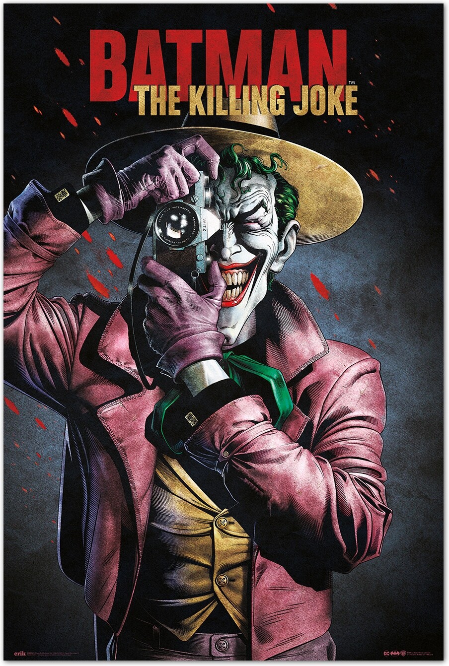 Dc Comics: Grupo Erik - Batman - The Killing Joke (Poster 61x91,50 Cm) -
