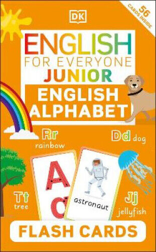 English for Everyone Junior English Alphabet Flash Cards (DK English for