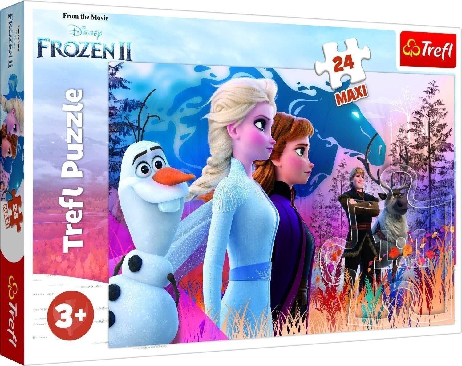 Disney: Trefl - Puzzle 24 Maxi - Frozen 2 - Magical Journey -