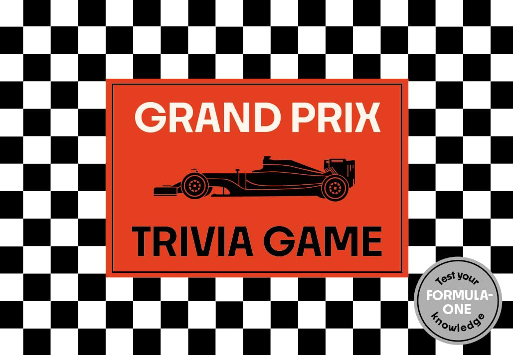 Frank Hopkinson Grand Prix Trivia Game: Test your Formula-One knowledge (Cards)