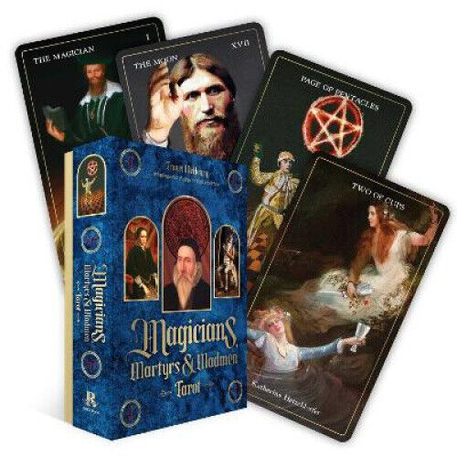 Magicians, Martyrs, and Madmen Tarot: (80 Cards and 128-Page Full-Color