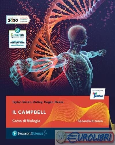 9788891920430 TAYLOR MARTHA R. CAMPBELL CORSO DI BIOLOGIA. VOL. UNICO. PEARSON S