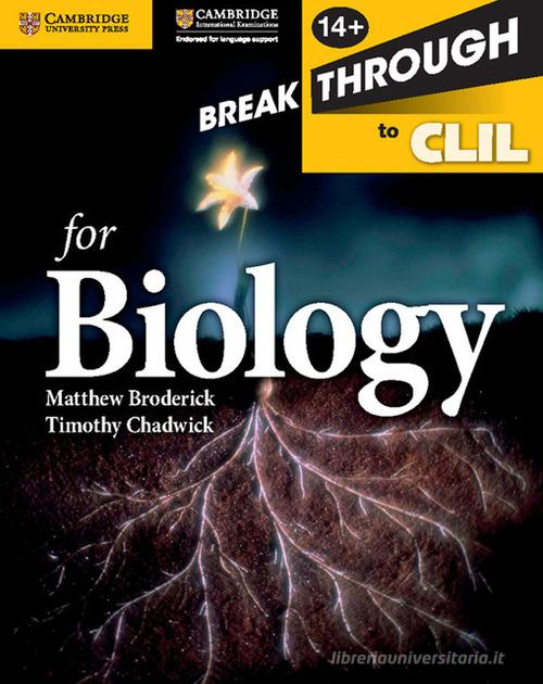 9781107699830 Breakthrough to CLIL. Biology Workbook