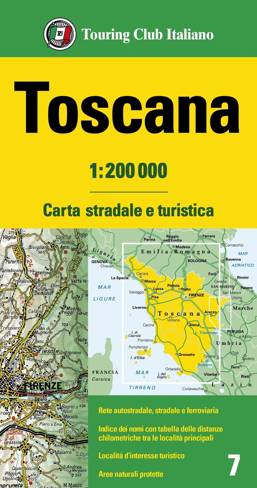9788836579747 Toscana 1:200.000. Carta stradale e turistica