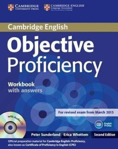 Objective Proficiency Workbook with Answers with Audio CD (Objective)