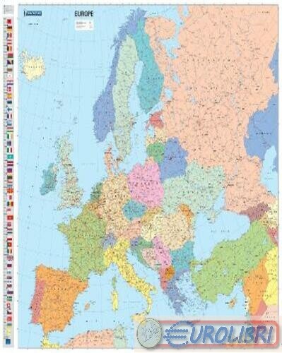 9782067142916 MICHELIN EUROPA - CARTA MURALE POLITICA MICHELIN