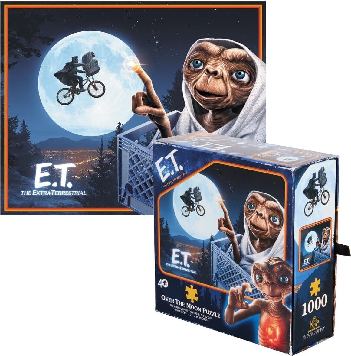 E.T. The Extra-Terrestrial: Noble Collection - 40Th Anniversary - Over The Moon
