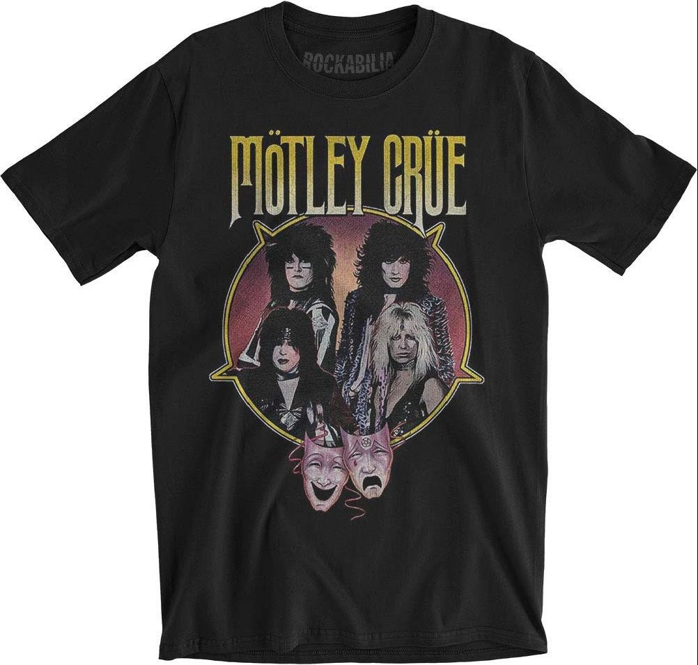 Motley Crue: Theatre Pentagram (T-Shirt Unisex Tg. M) -