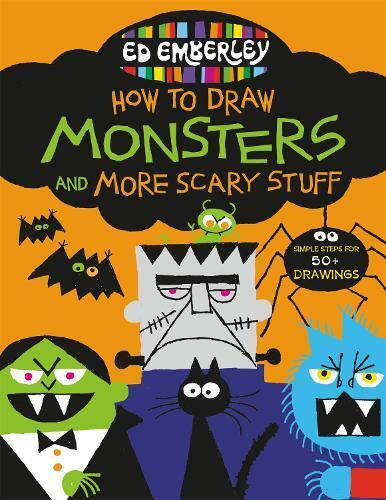 Ed Emberley Ed Emberley's How to Draw Monsters and More Scary Stuff (Tascabile)