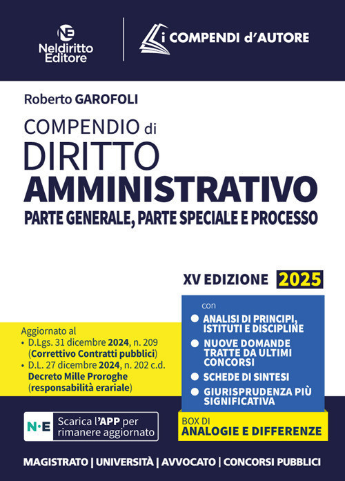 Compendio Di Diritto Amministrativo 2025 -  - 2025