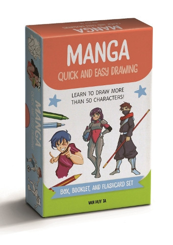 Van Huy Ta Manga Quick and Easy Drawing Deck (Cards) (PRESALE 01/04/2025)