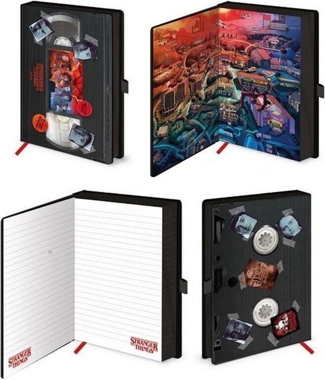 Stranger Things: Pyramid - Season 4 Vhs A5 Premium Notebook (Quaderno) -