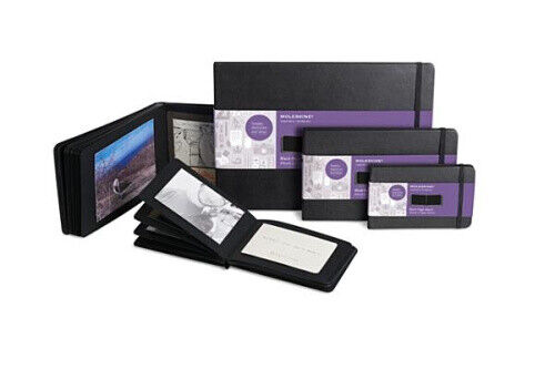 Moleskine Art Plus Black Page Album, Pocket, Black, Hard Cover (3.5 x 5.5)