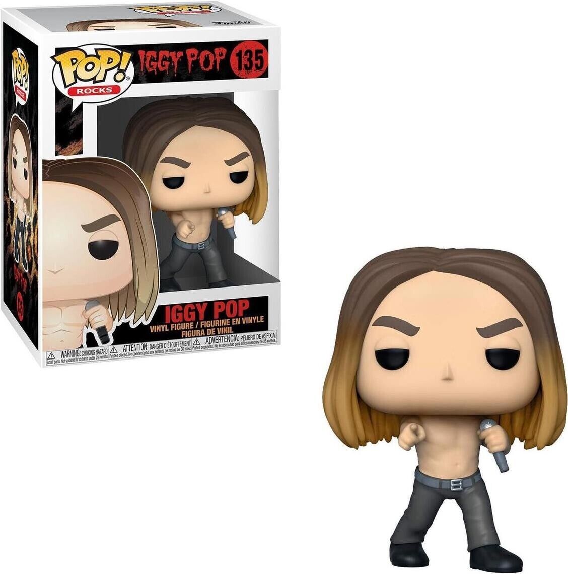 Iggy Pop: Funko Pop! Rocks (Vinyl Figure 135) -
