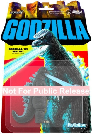 Toho: Super7 - Reaction Figures Wave 07 - Godzilla '84 (Heat Ray) -
