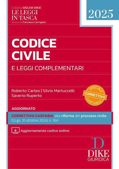 CODICE CIVILE  - CARLEO ROBERTO, MARTUCCELLI SILVIO - Dike Giuridica Editrice